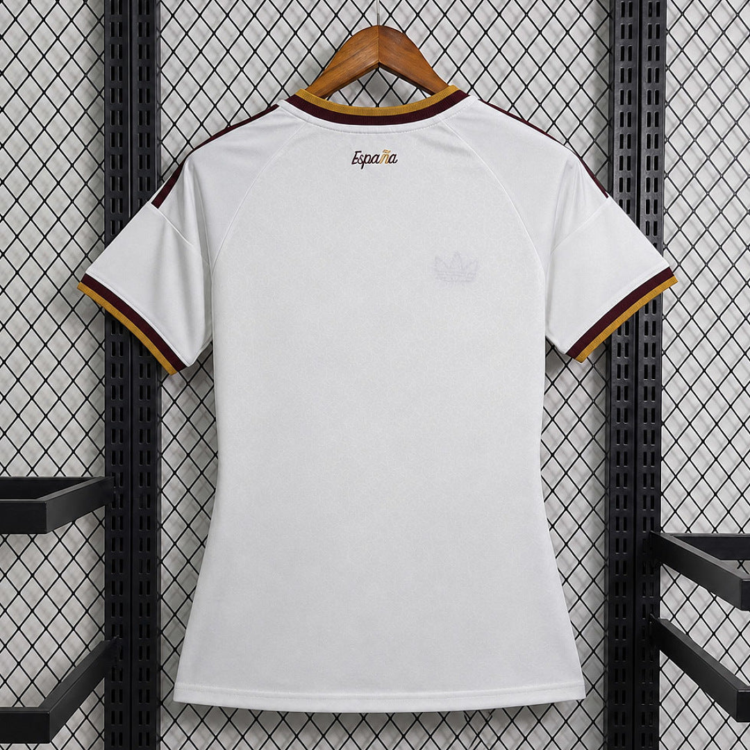 Camiseta Alba Mujer Selección Española visitante - Vista trasera con firma España bordada
