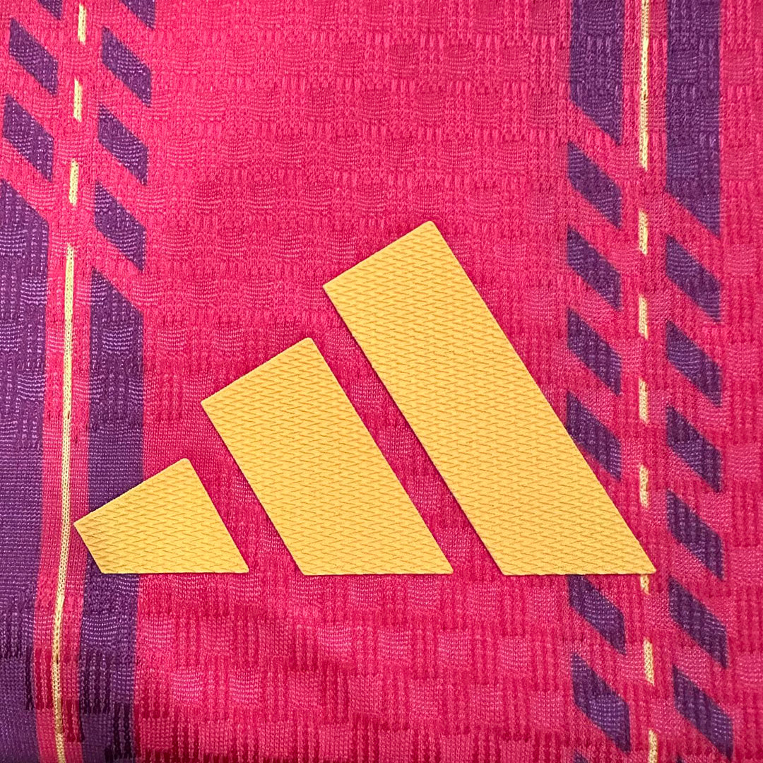 Camiseta Fuego Selección Española - Vista trasera Player Edition
