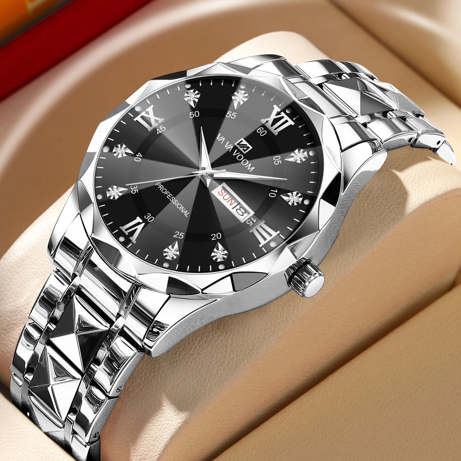 Orion — Reloj de Acero Inoxidable para Hombre-5