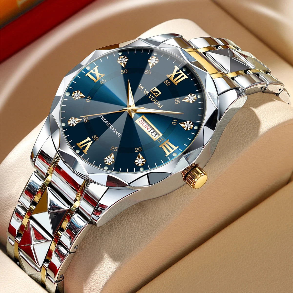 Orion — Reloj de Acero Inoxidable para Hombre