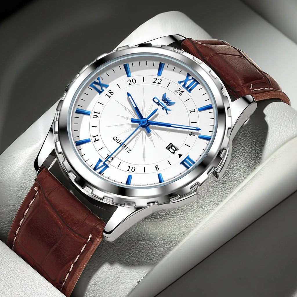 Vega — Reloj de Cuarzo para Hombre con Doble Calendario