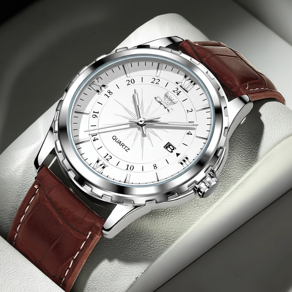 Vega — Reloj de Cuarzo para Hombre con Doble Calendario-4